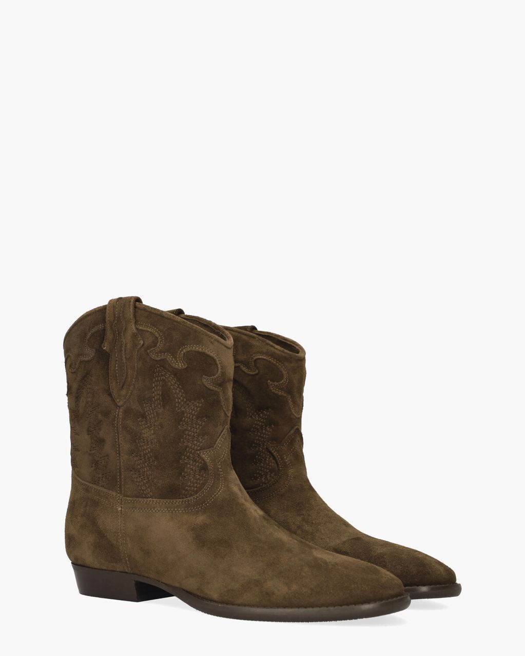 Julie Dee GD798 Donkerbruin Dames Enkelboots