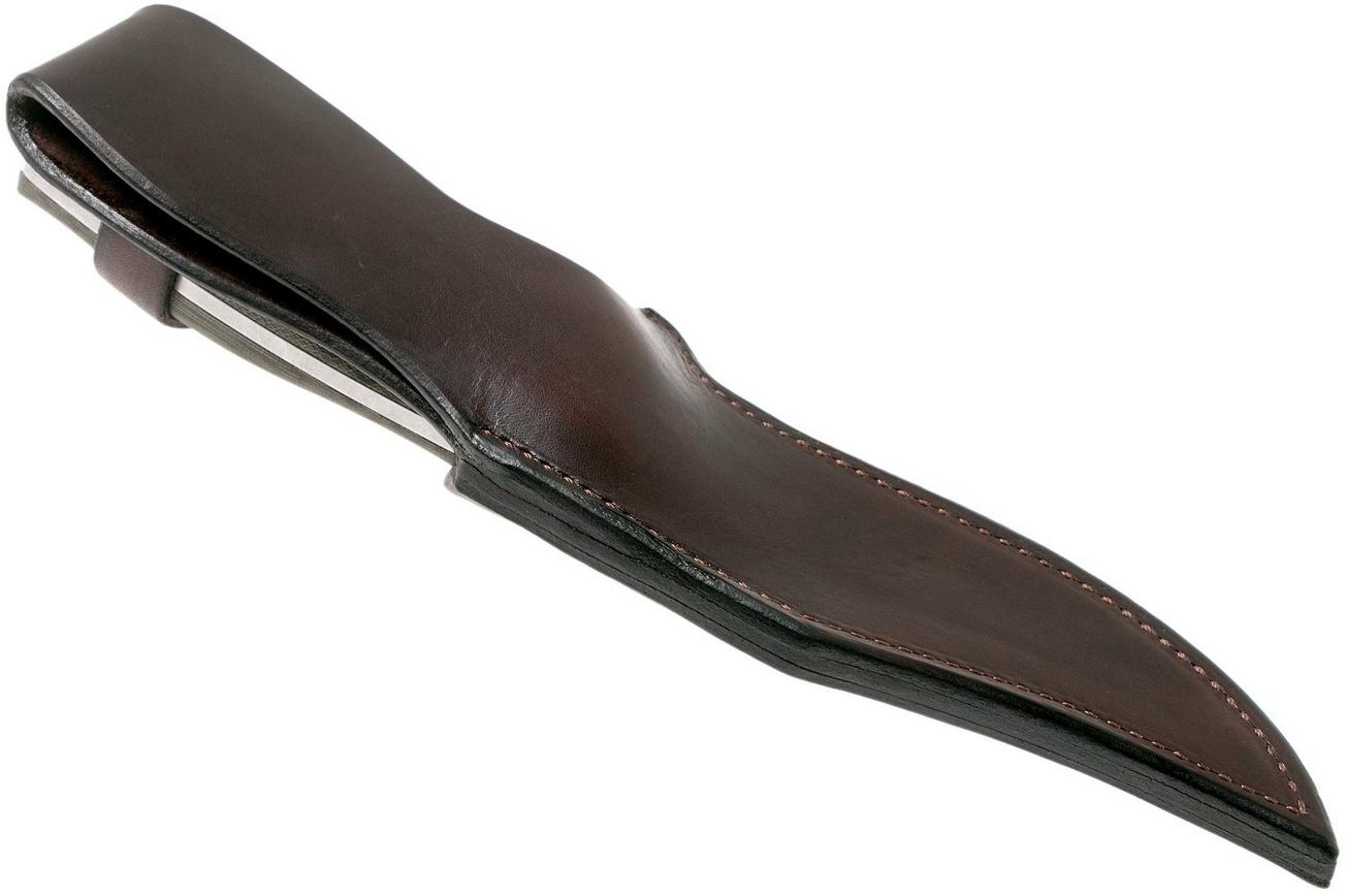 Rick Hinderer Ranch Bowie Green Canvas Micarta, Stonewashed, bowie mes