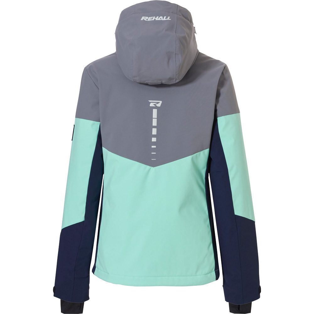 Rehall Lou-R Skijacke Kinder steel