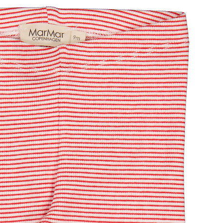 MarMar Leggings - Rib - Modal - Rot Stripe