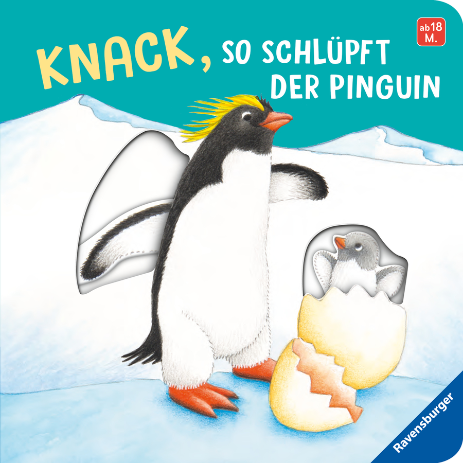 Ravensburger Knack, so schlüpft der Pinguin