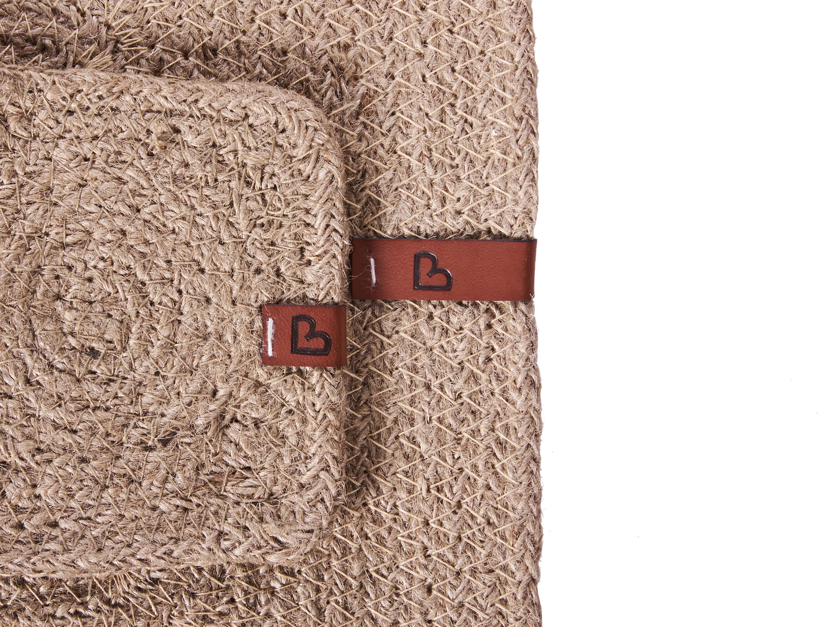 Placemats en onderzetters set SALTBUSH Natuurlijk Jute