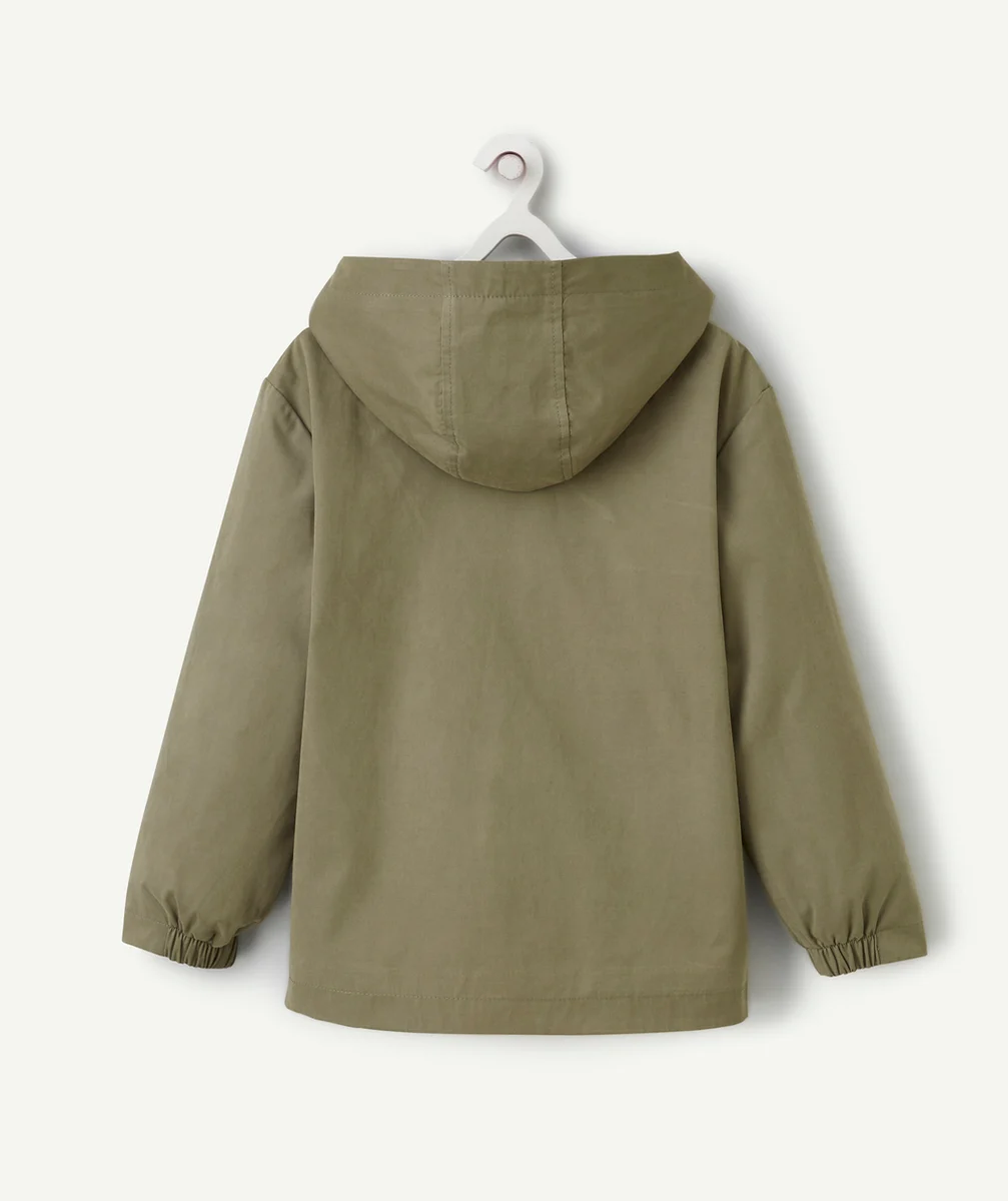 PARKA À CAPUCHE GARÇON KAKI