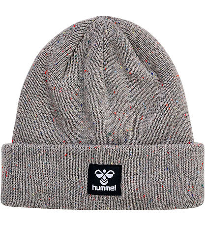 Hummel Mütze - HmlStone - Strick - Grey Melange