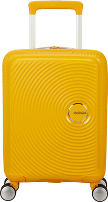 American Tourister Soundbox Mini Koffert 22L, Golden Yellow