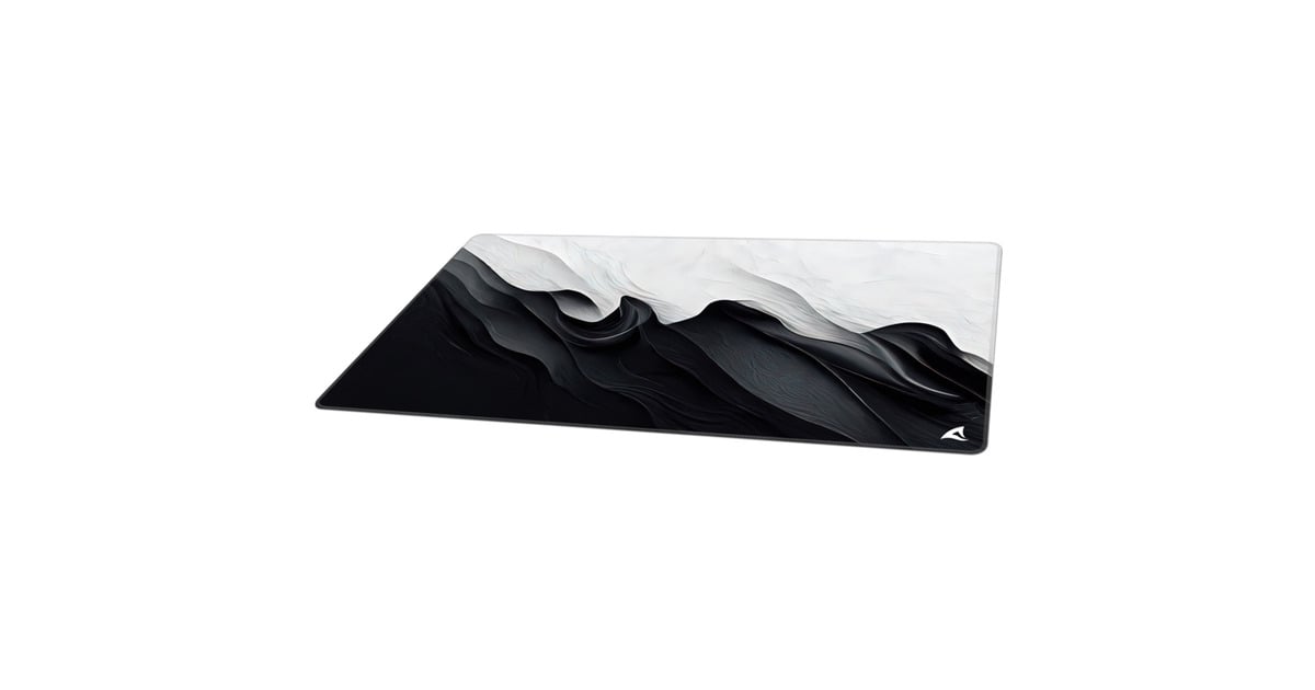 SharkoonSKILLER SGP40 D12 gaming muismat  (Zwart/wit)