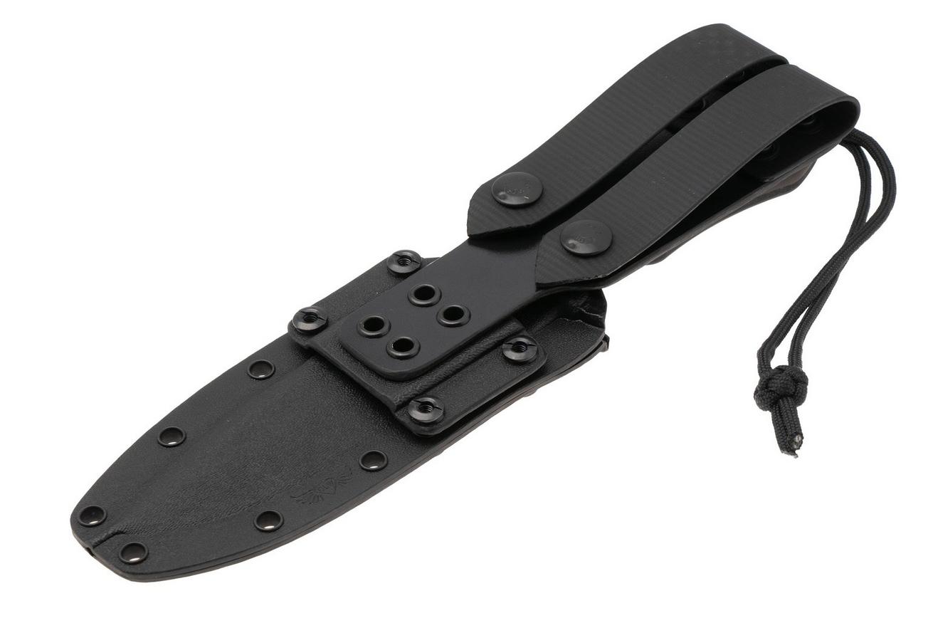 Spartan Blades Ronin Shinto SB47BKBKKYBK Black, Black Micarta, survivalmes, kydex schede