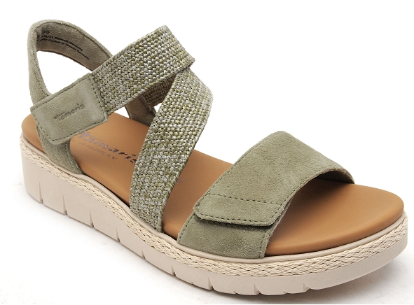 Tamaris nu pieds plats femme 28241 42 kaki