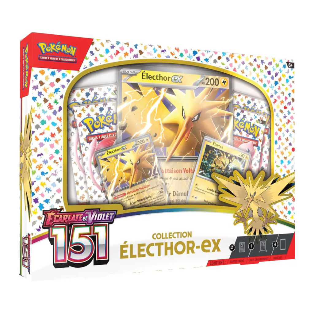 Pokemon 151 - Coffret Collection Electhor-ex