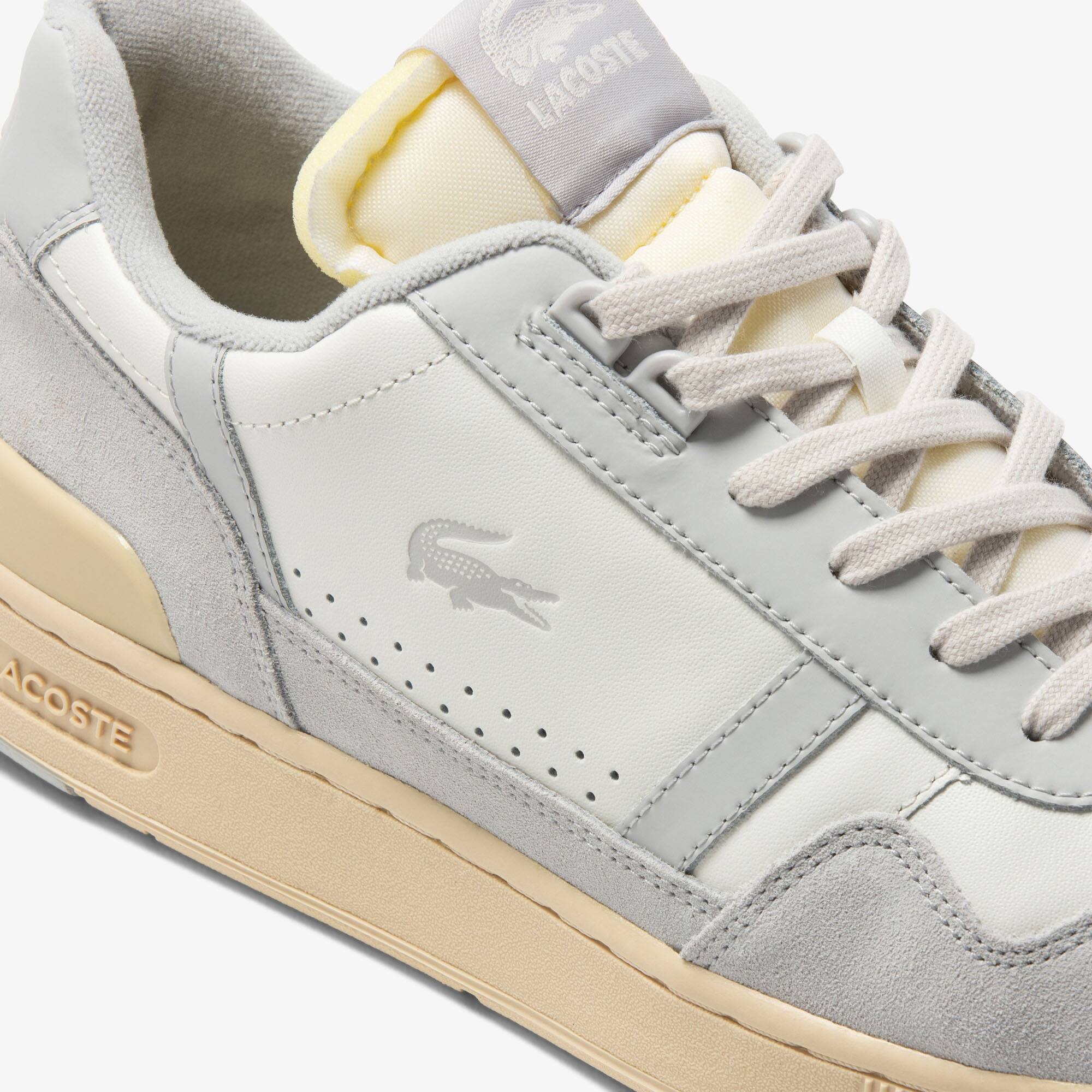 Sneakers T-Clip homme Lacoste en cuir ton sur ton Sneakers - Blanc - Lacoste - Homme
