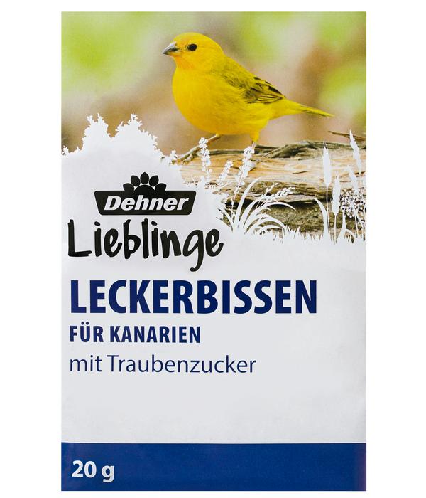 Dehner Lieblinge Leckerbissen für Kanarien,