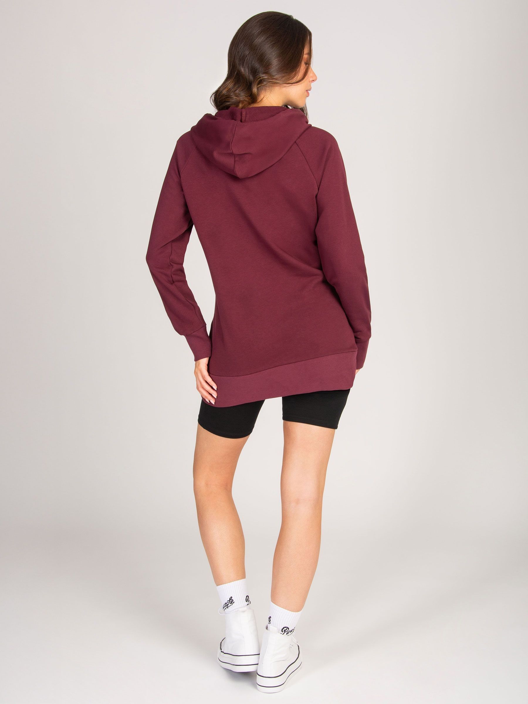 Rood - Pineapple - Lange hoody