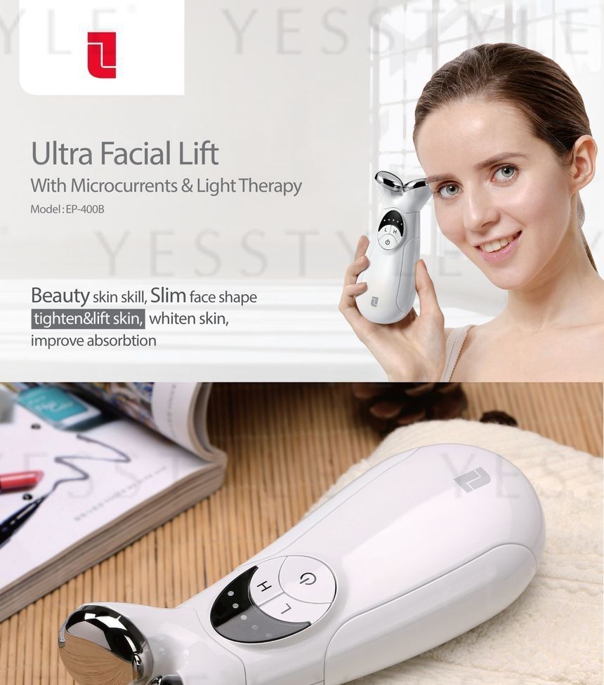LIFETRONS - Ultra Facial Lift met microstromen en lichttherapie