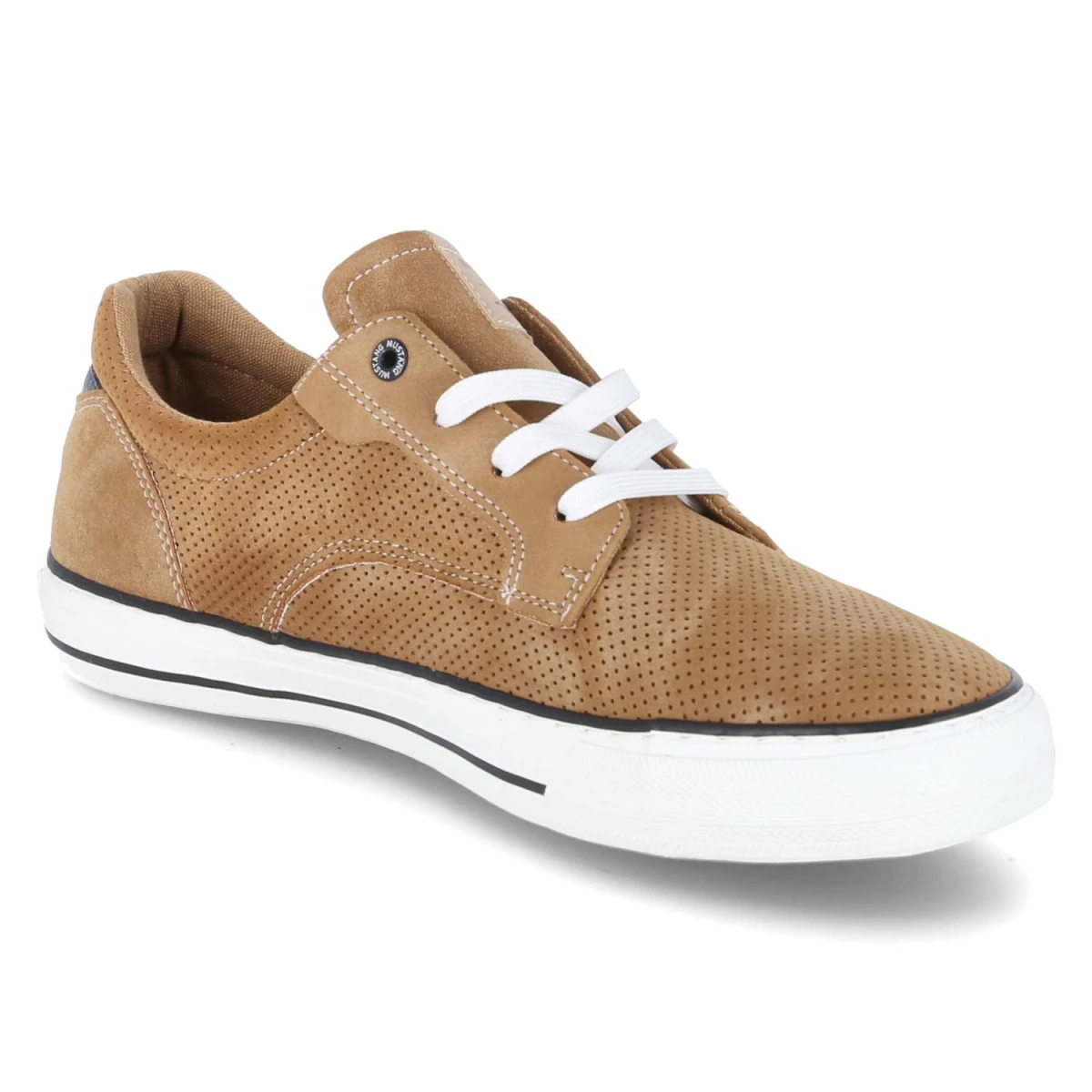 MustangLow Sneaker - hellbraun