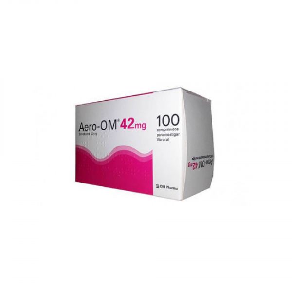 OM Pharma Aero-OM 42mg 100 Comprimidos