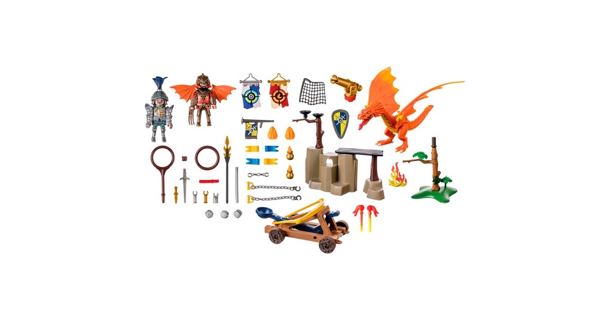 PLAYMOBILNovelmore - Novelmore vs Burnham Raiders - toernooi terrein Constructiespeelgoed  (71210)