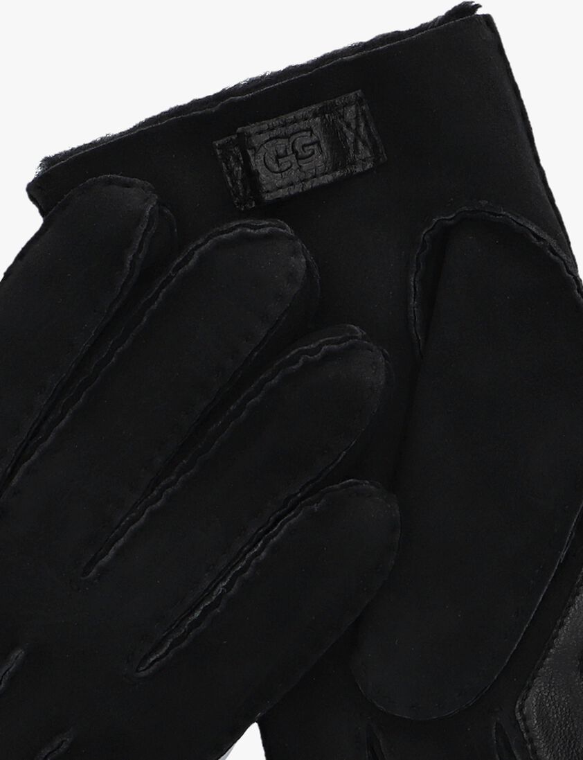 UGG zwarte ugg handschoenen contrast sheepskin tech glove