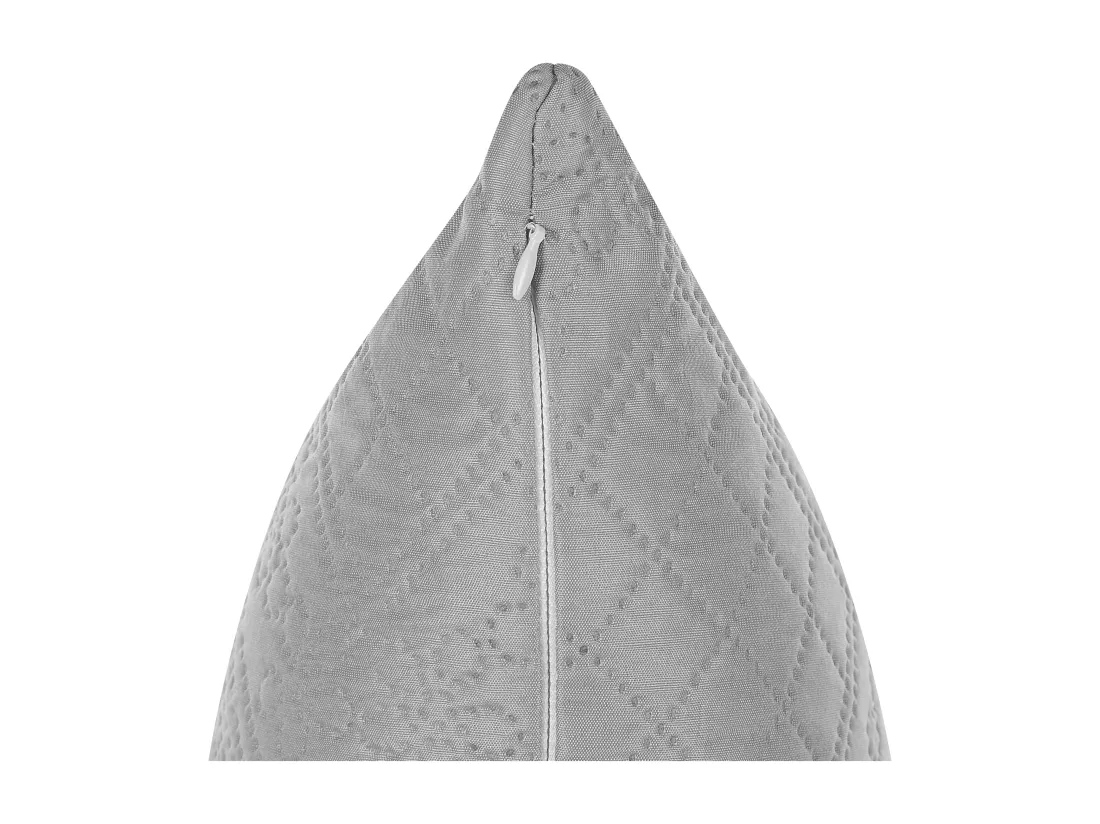 Couvre-lits avec coussins ALAMUT 140 x 210 cm Gris