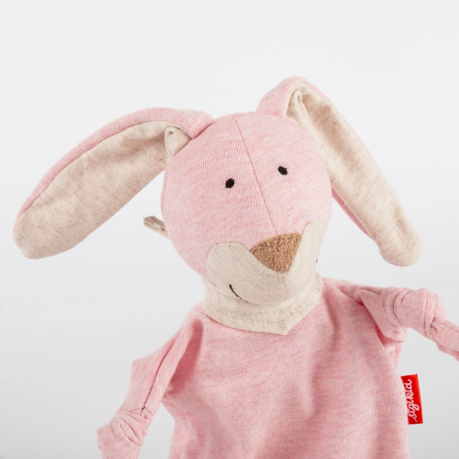 sigikid ®Minischnuffeltuch Hase Yellow rosa