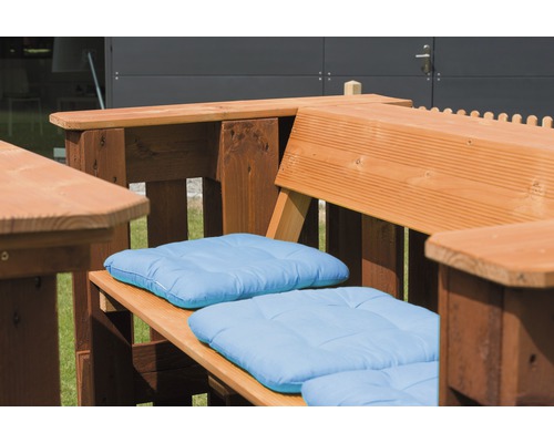 Projectpallet, halve maat, 120 x 40 x 15 cm, bruin
