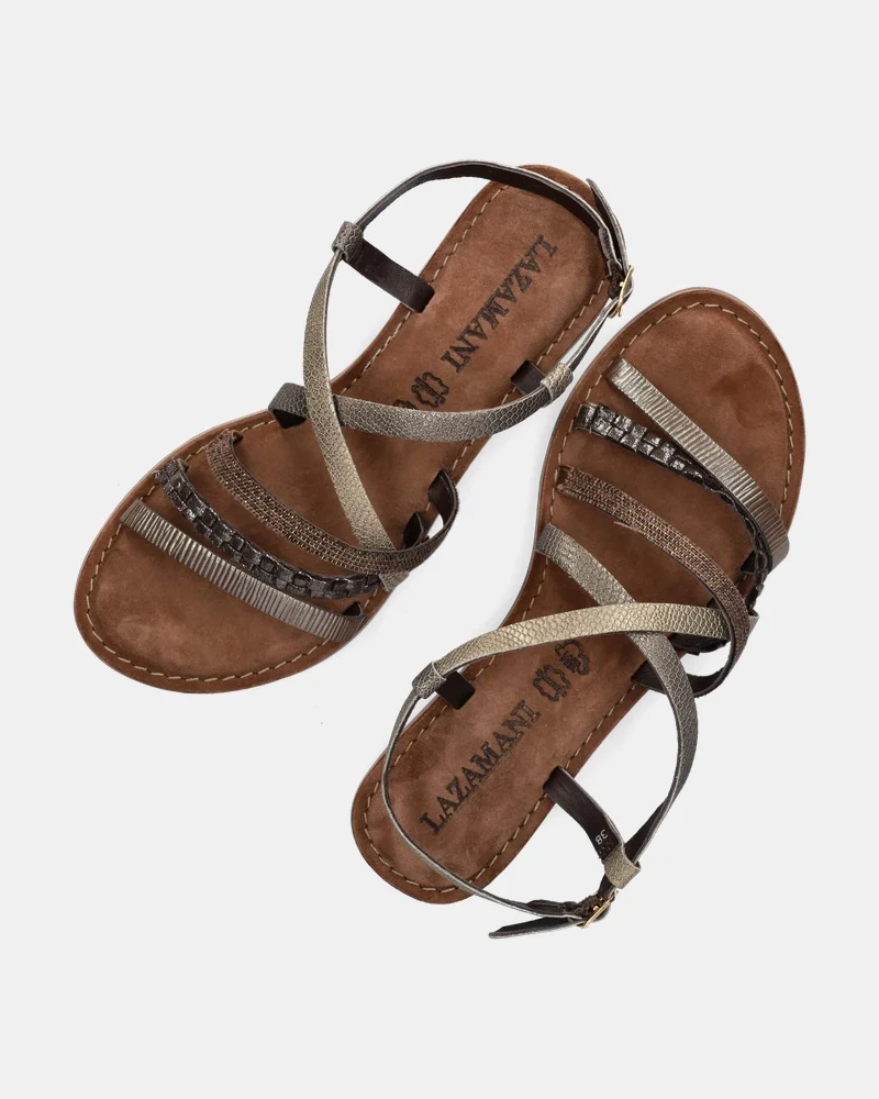Lazamani Sandalen  - brons