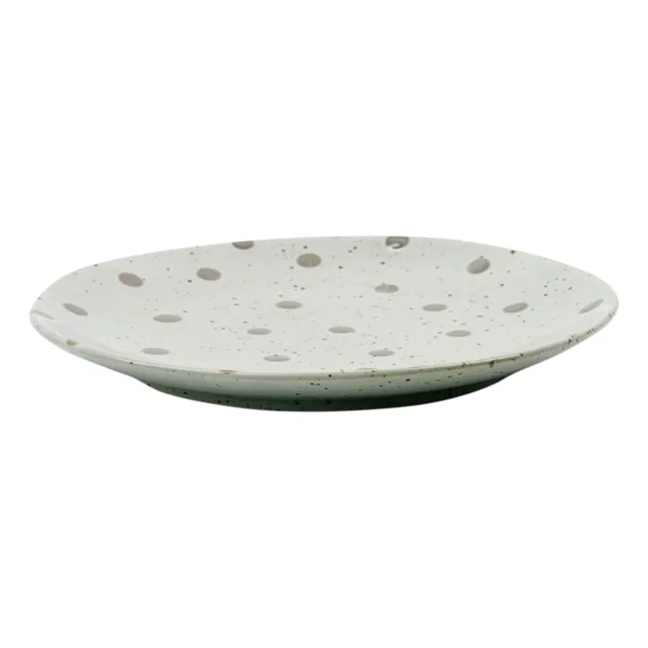 House Doctor Assiette dots en grès | Beige