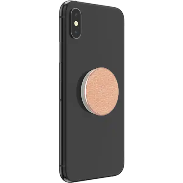 PopGrip Vegan Leather Rose Gold