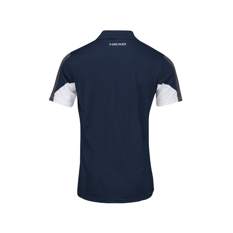 Polo de tennis Head club 22 beu foncé