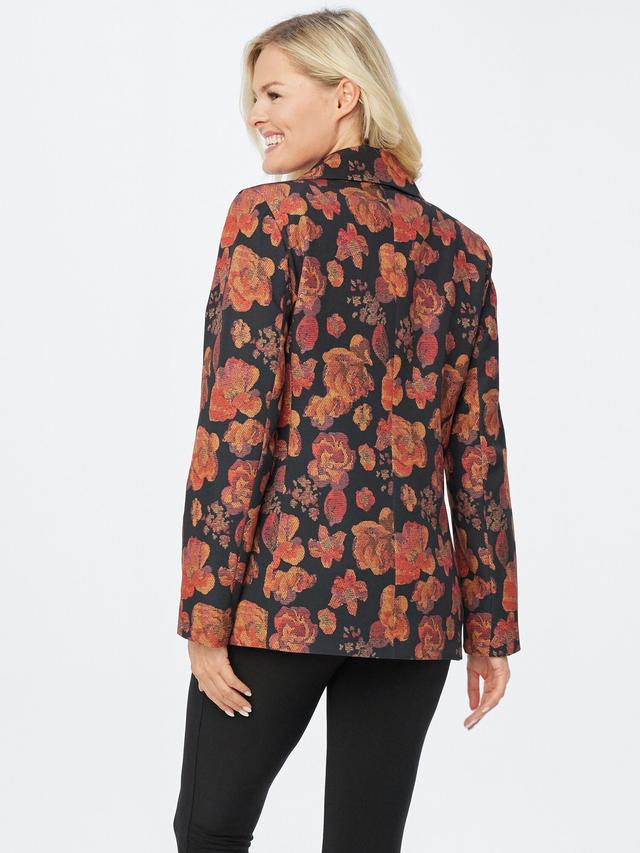 Blazer Blumendruck