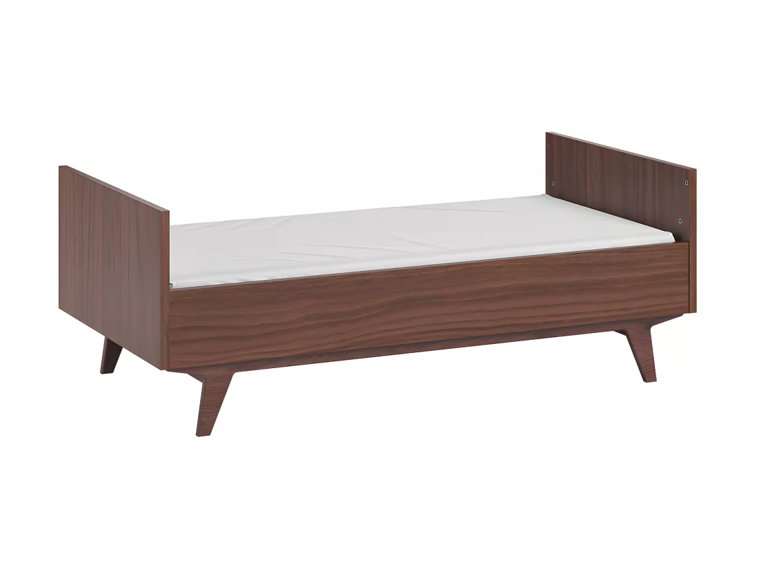 Lit évolutif 70x140 et commode 3 tiroirs Mid - Bois