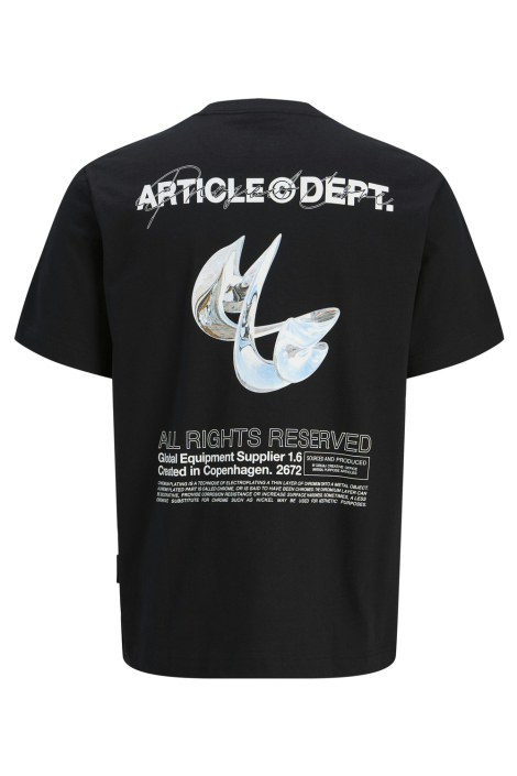 Jack & Jones zwarte heren t-shirt