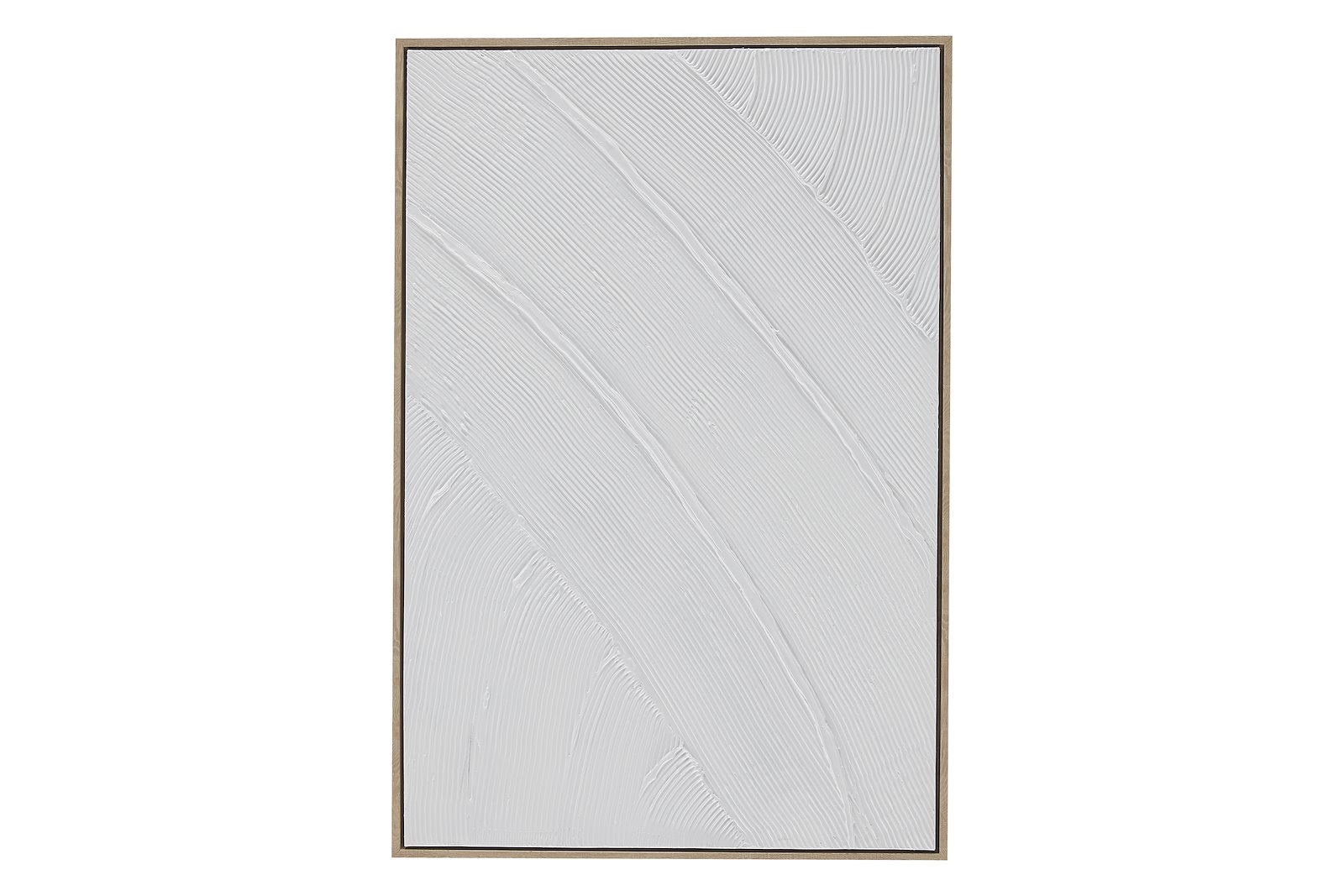 Artem bilde Offwhite 63x93 cm, med hvit ramme