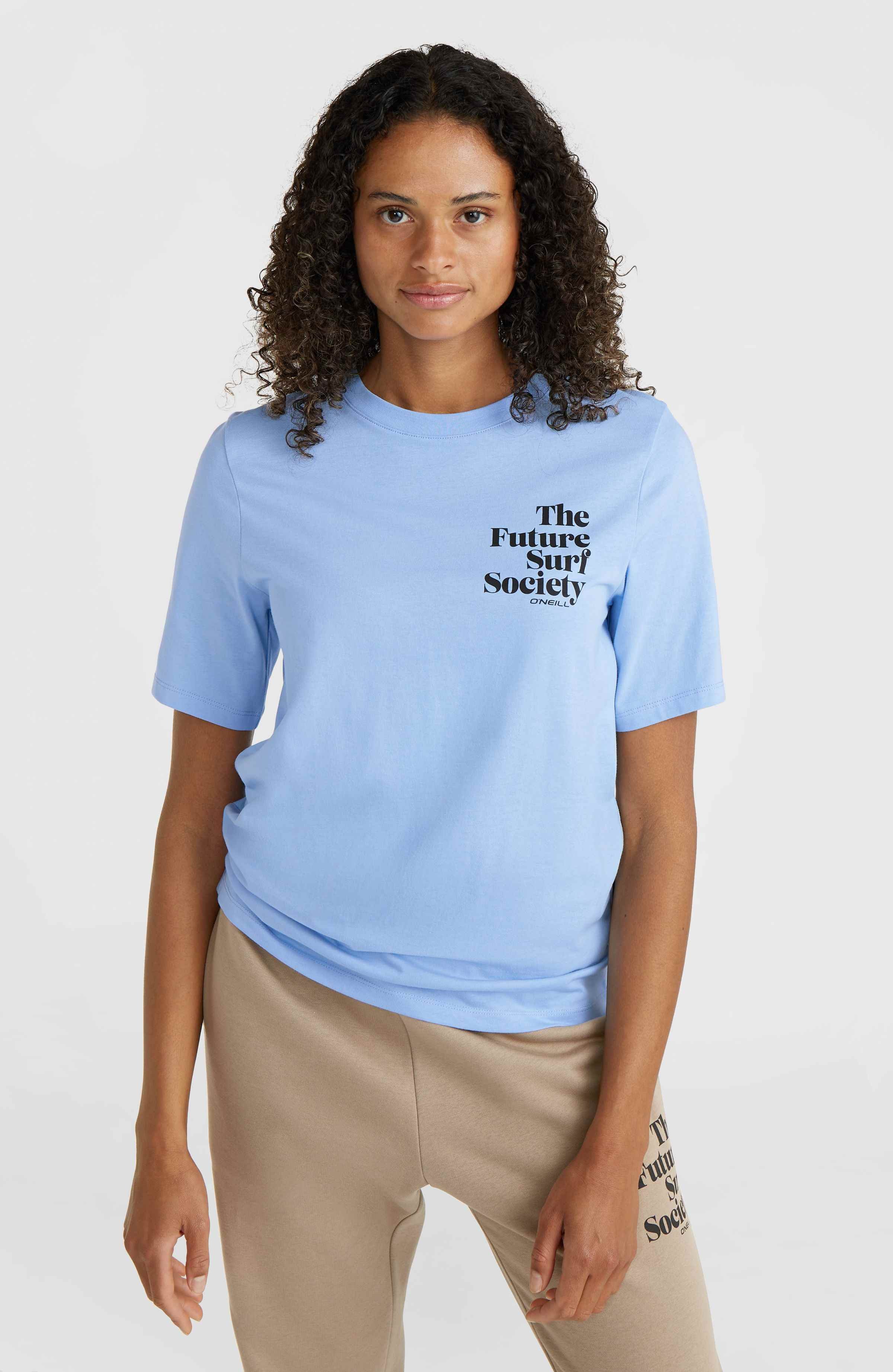 Future Surf Society Regular T-shirt O`Neill Pastelblauw