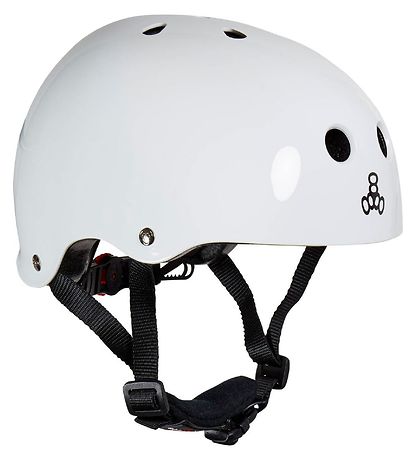Triple Eight Fahrradhelm - Lil 8 - White glänzend