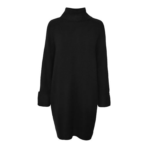 Vero Moda Jupiter Strikkjole, Black, L