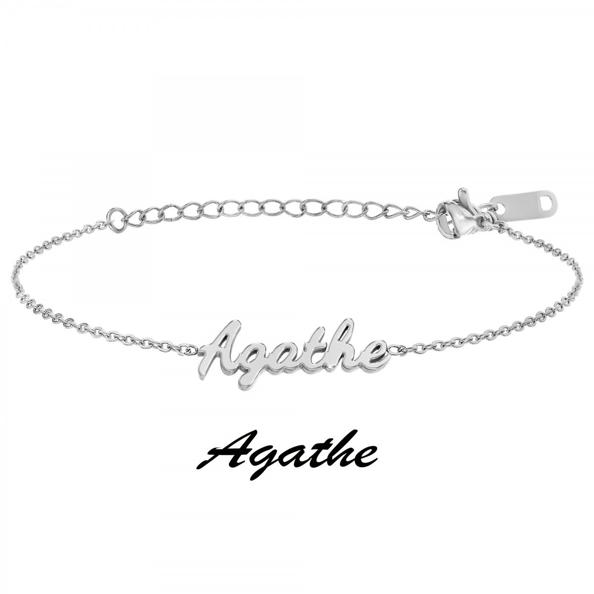 Agathe - Bracelet prénom