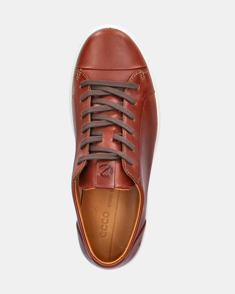 Ecco Soft 7 Lage sneakers  - cognac