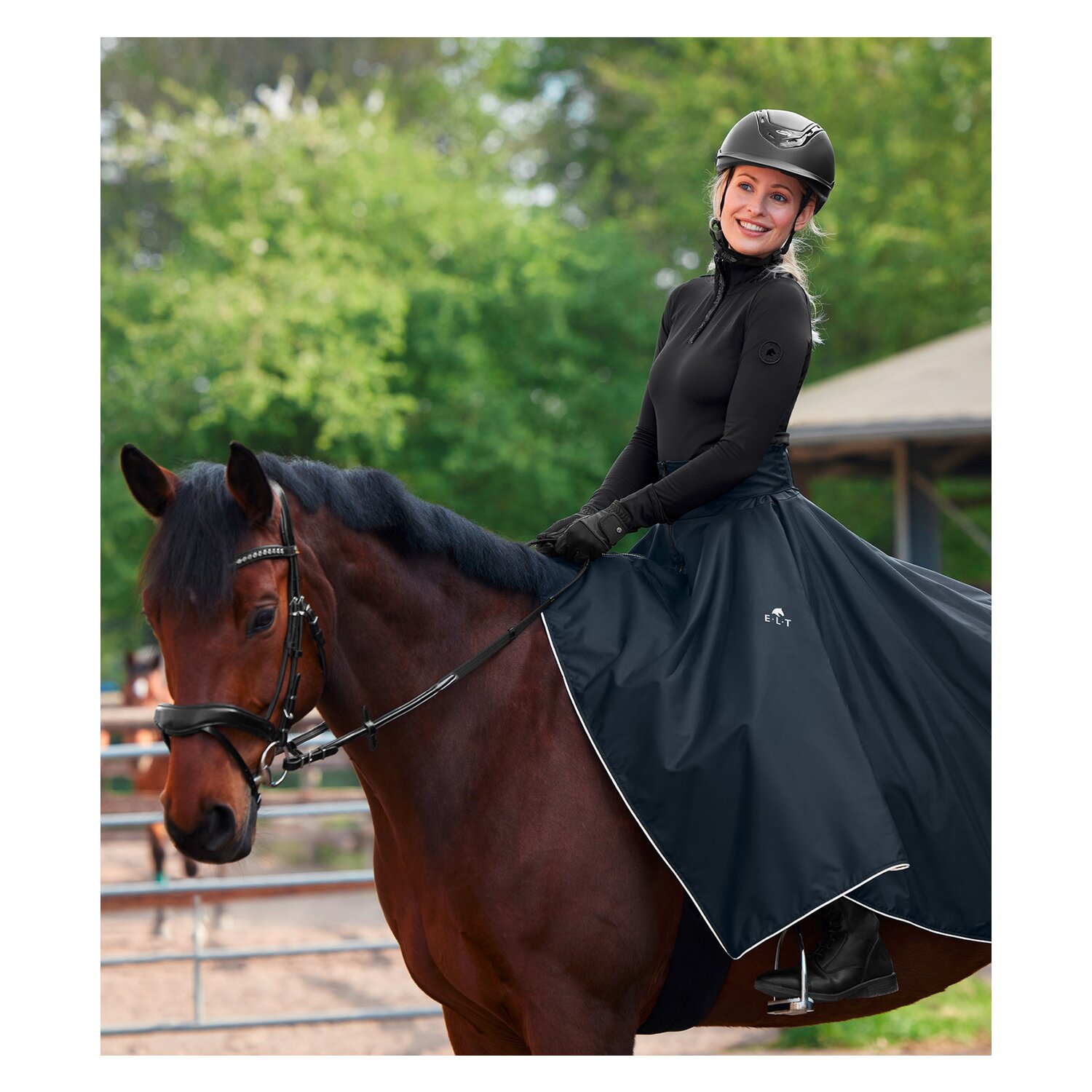 ELT Thermo-Reitrock Lotta  - nachtblau