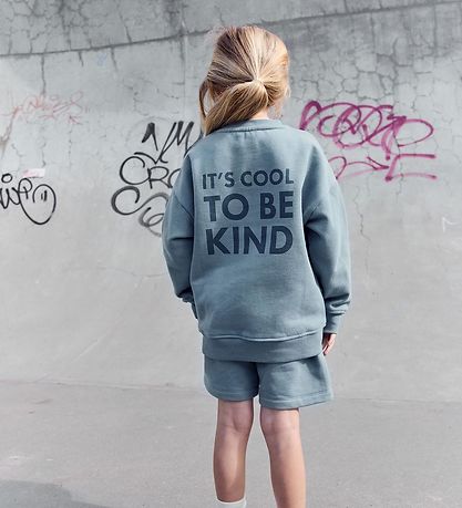 Olsen Kids x Stadt Green Sweatshirt - Club Blue