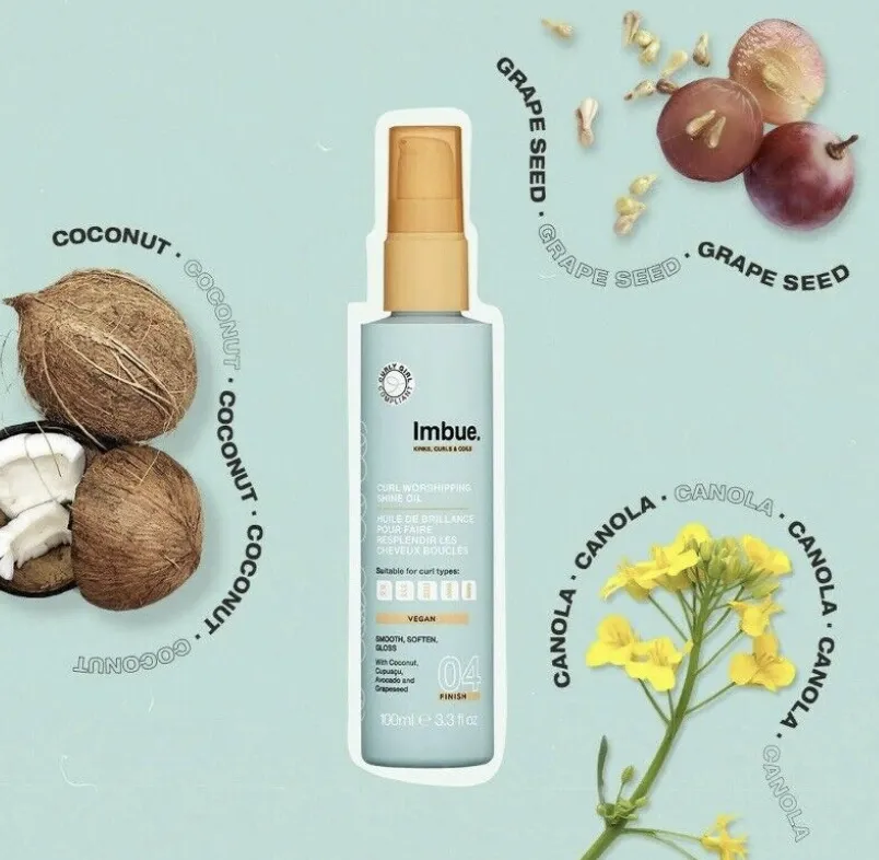 Imbue - Curl Worshipping Shine Oil
