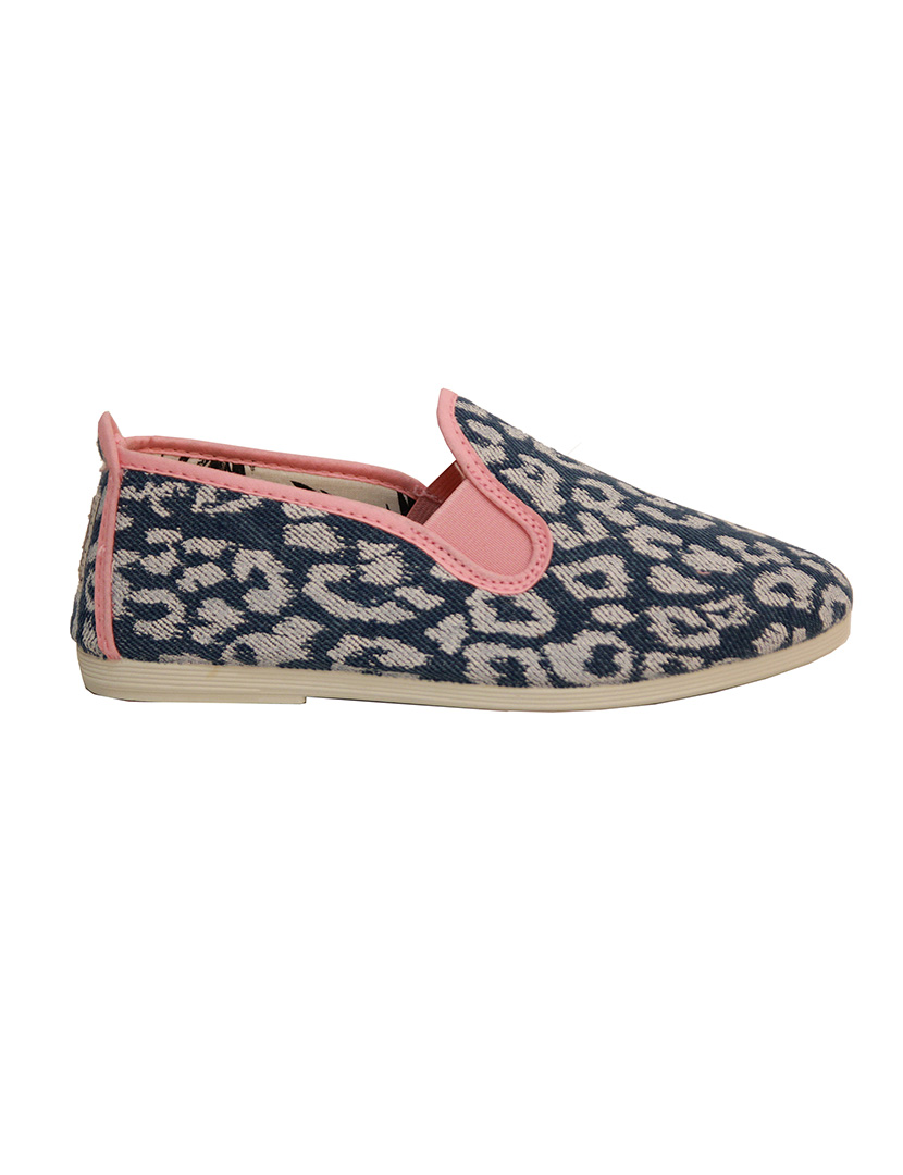 Pink Leopard Print Espadrilles