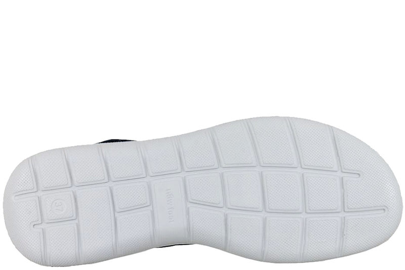 NEW FEET SANDAL I MØRKEBLÅ GLAT SKIND
