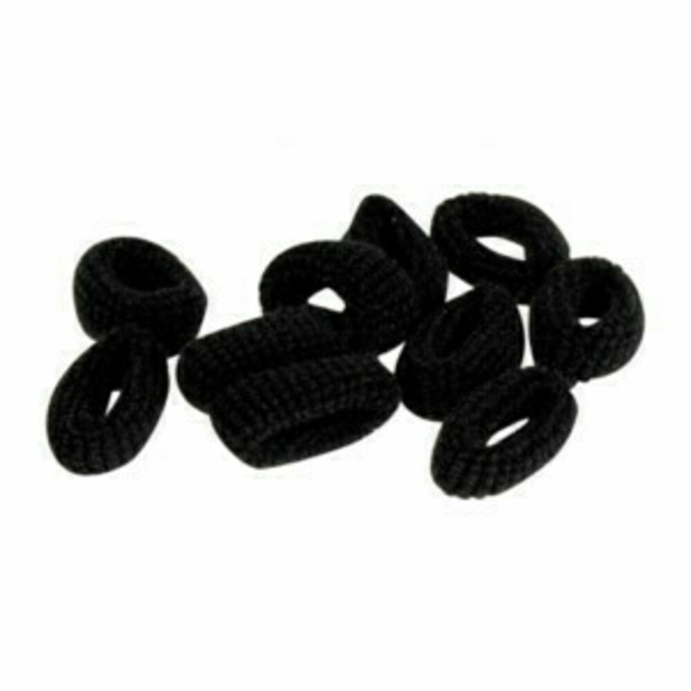Zenner Elastieken Rollup Zwart10 stuks