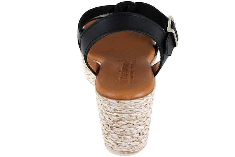 TIM OG SIMONSEN OLGA NEGRO SANDAL I SORT SKIND