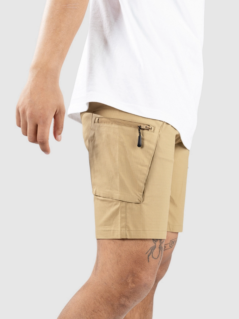 Fat Moose Pavement Ripstop Shorts dark khaki