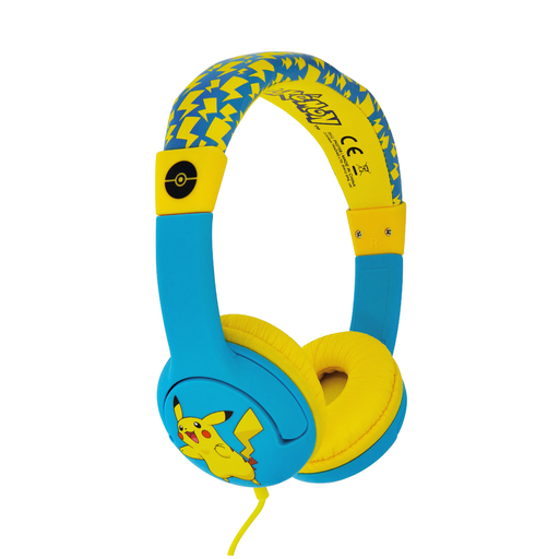 Fones de ouvido infantis Otl Pokemon Pikachu