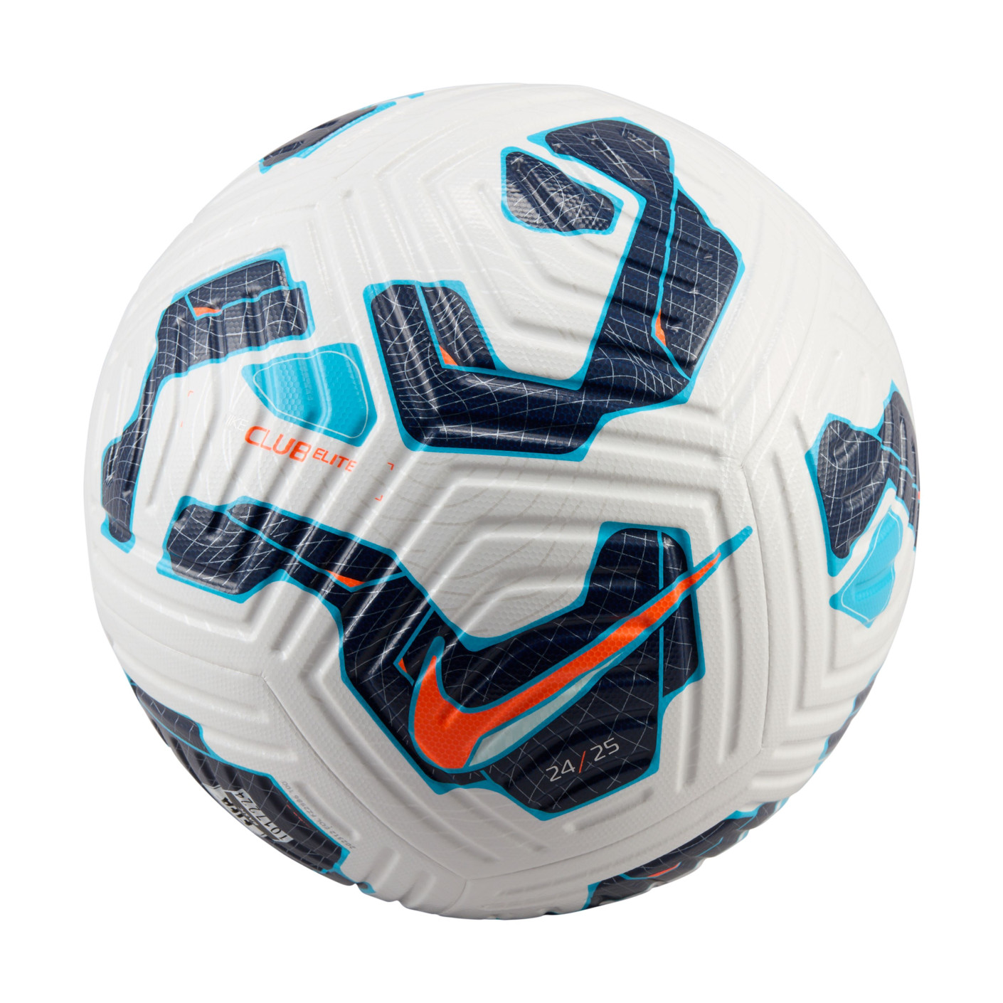 Nike Club Elite Voetbal Maat 5 Wit Donkerblauw Oranje
