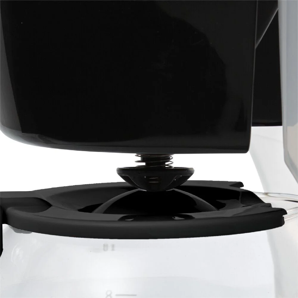 Cafetière électrique Homday noire 1,25 L