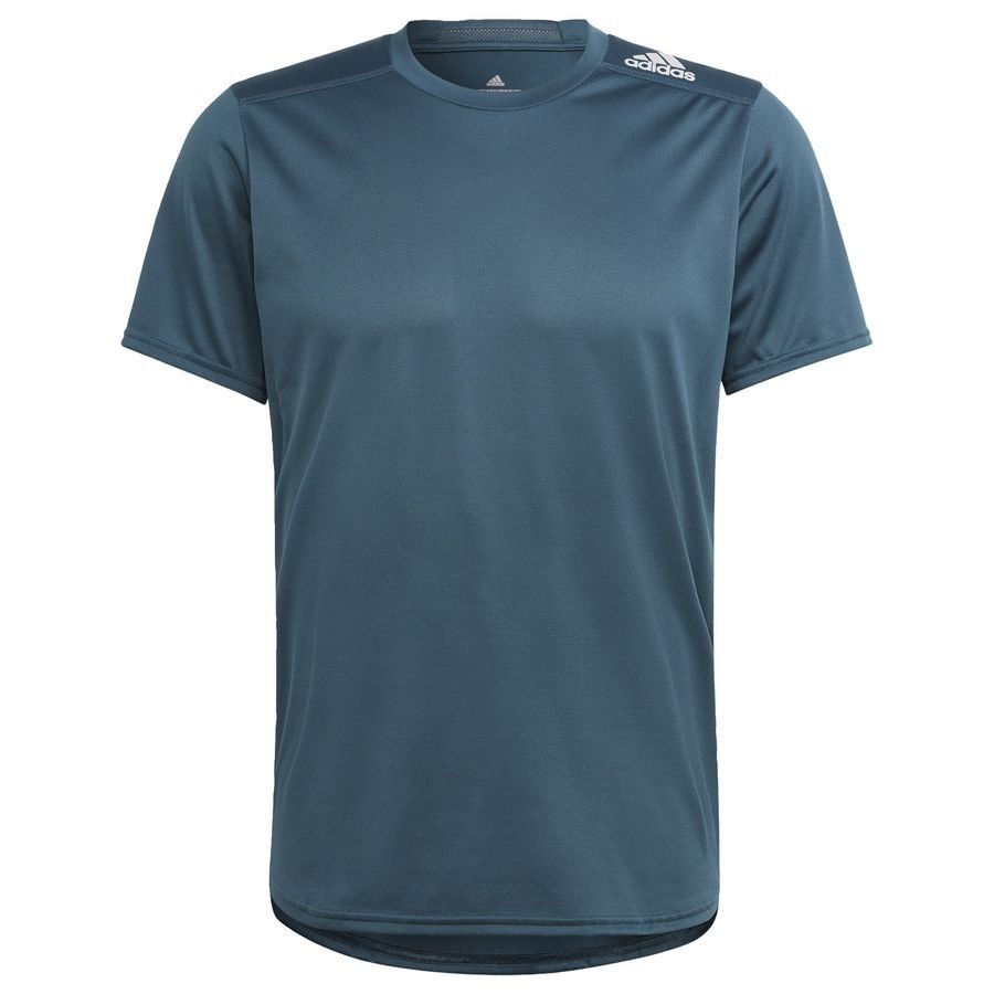 adidas T-shirt Running Designed 4 Running - Bleu/Argenté