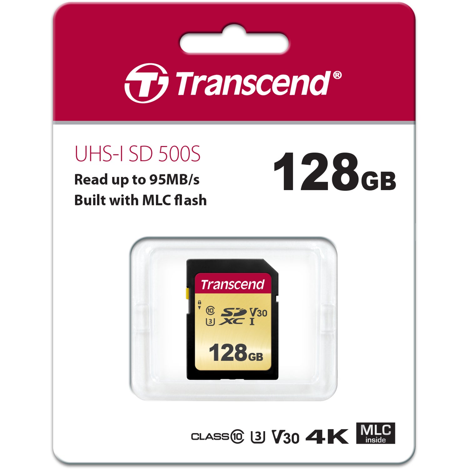 Transcend SDHC 500S 128GB UHS-1 U3